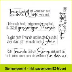 Gute Freunde - Stempelgummi